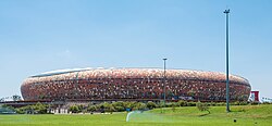 FNB Stadium South Africa and Africa's largest stadium