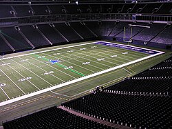 First Down Laser Line in NFL Texas Stadium