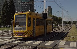 Tram by Argentine company Materfer.