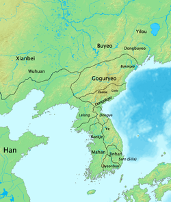 Proto–Three Kingdoms, c. AD 1