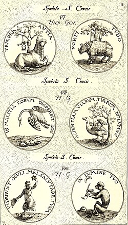 Imprese from Jacobus Typotius, Symbola Divina et Humana (Prague, 1601), engraved by Aegidius Sadeler II.