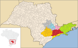 Extended Metropolitan Area in State