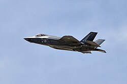 The first Australian F-35A takes off from Luke AFB on a test sortie in 2015.