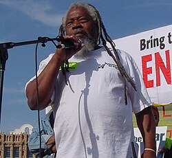Malik Rahim, former Black Panther Party activist, ran for Congress in 2008 with the Green Party.