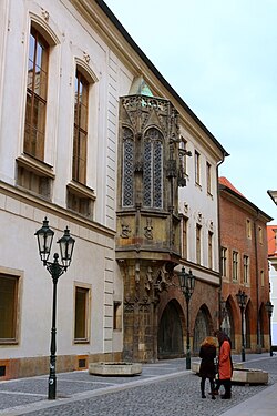 Karolinum – the oldest building of Charles University built in the 14th century