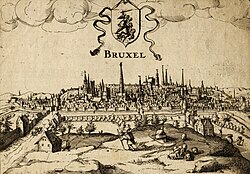 View of Brussels, c. 1610