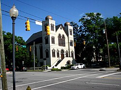 The Temple of Israel in downtown Wilmington