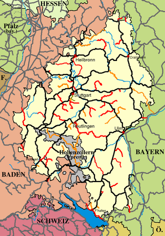 Railway network in 1940