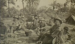Australian soldiers in Baghdad, 1917
