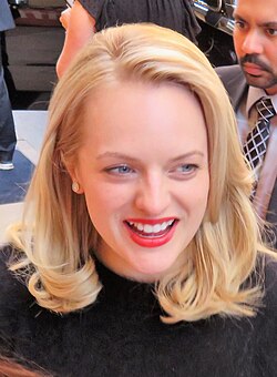 Elisabeth Moss won for The Handmaid's Tale (2018)