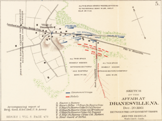 Sketch of the Affair at Dranesville, Va.Matz, Otto H., 1895