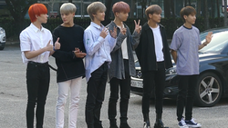 NCT Dream on Music Bank in August 2019