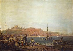 View of Dover, by George Chambers, 1832