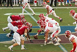 Penn (left) plays Cornell (right), 2019.