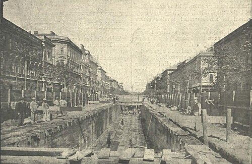 The start of construction of the underground in Budapest (1894–1896)