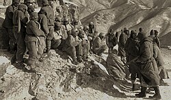 Chinese POWs captured by US Marines, December 1950