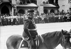 General Ulrich Wille, appointed commander-in-chief of the Swiss Army for the duration of World War I
