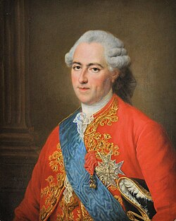 Louis XV a year before his death (1773) by François-Hubert Drouais