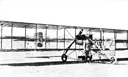 The Curtiss aircraft Sonora was used for observation and bombing. Mexico, 1913.