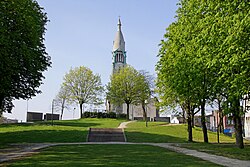 Portuguese catholic church in Gentilly, seen from the Cité Internationale Universitaire de Paris