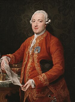 The Count of Floridablanca, Spanish statesman and reformer, by Pompeo Batoni