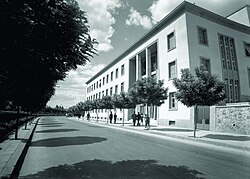 During the days when the photo was taken, Radio Station Ankara used to do live broadcasting. Every Saturday, Radio Kids Club programme was broadcast. Ankara Radio Station started broadcasting at the basement floor of Ankara Palas in 1927. After moving several times, it finally settled in its final destination at the Atatürk Boulevard since 28 October 1938.