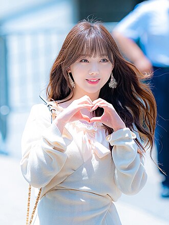 Kei going to work for her MC position at Music Bank, August 15, 2018.