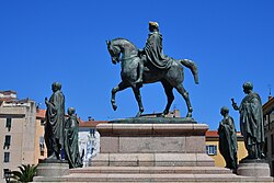Ajaccio, Place De Gaulle - monument Napoléon