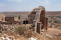 View of apse from north