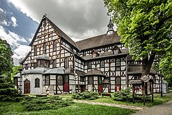 The Churches of Peace in southwestern Poland are the largest religious timberframed structures in Europe.