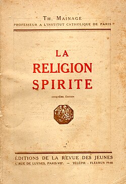 Official Catholic book opposing spiritualism (1921)