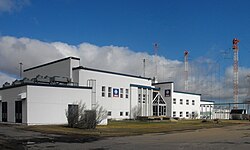 Radio Canada International transmitter site (CKCX) in Sackville, New Brunswick, in 2009. The site was closed in 2012.