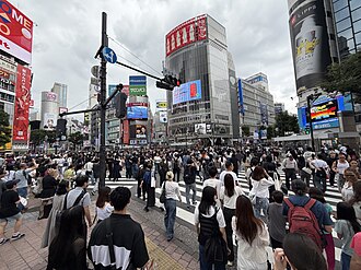 Shibuya Crossing in July 2026