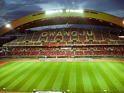 Gwangju World Cup Stadium.