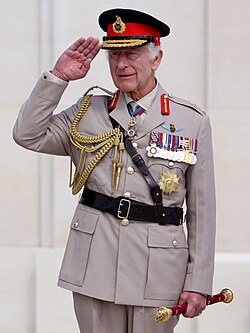 Charles III is the Head of the Armed Forces of the United Kingdom.