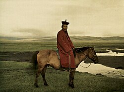 A Mongolian Buddhist noble in Urga, 1913