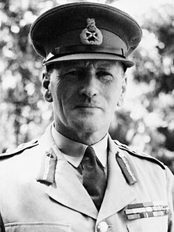 Sir Claude Auchinleck as Commander-in-Chief of the British forces in the Middle East.