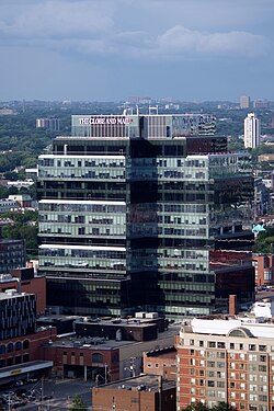 In 2016, the newspaper moved its headquarters to the Globe and Mail Centre on King Street East.