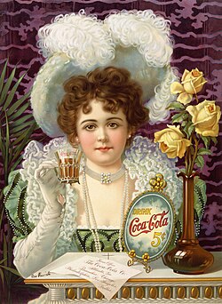 A Coca-Cola advertisement from the 1890s
