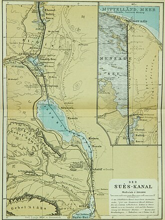 Suez Canal, c. 1914