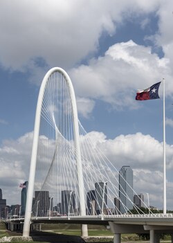 Margaret Hunt Hill Bridge over the Trinity River Project