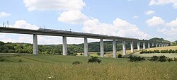 Bartelsgrabentalbrücke of the Hanover–Würzburg high-speed railway