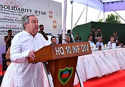 António Guterres addresses the Rohingya refugees in Bangladesh.