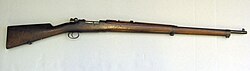 Mauser 1895 bolt-action rifle (at the Auckland Museum)