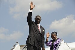 John and Theresa Kufuor (2008)