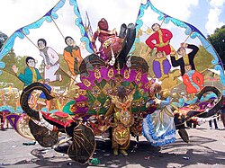 The Carnival King costume for a particular band