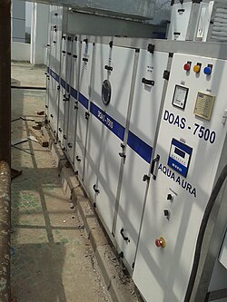 A large industrial dehumidifier for offices and homes