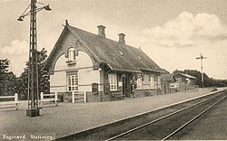 Bagsværd station in 1953