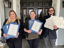 Students from The College Voice won 18 awards from the New Jersey Press Foundation in 2019[41]