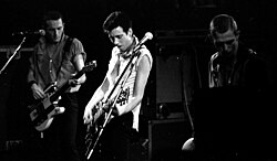 The Clash performing in 1980.